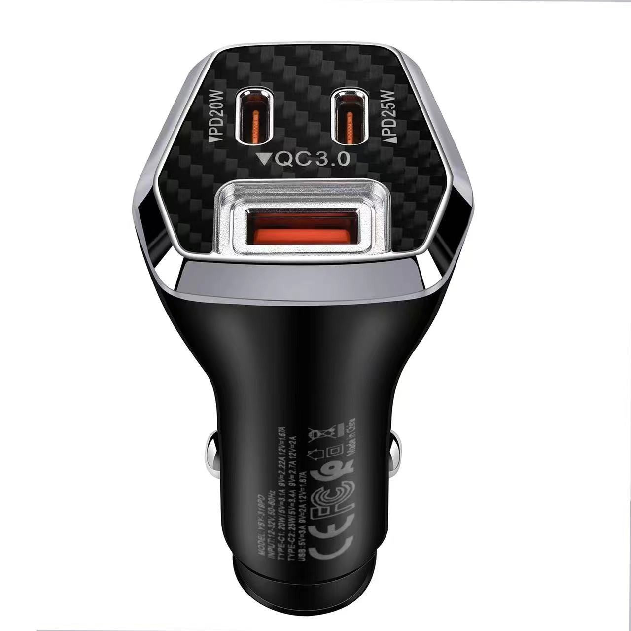 Fast charging automotive cigarette lighter socket