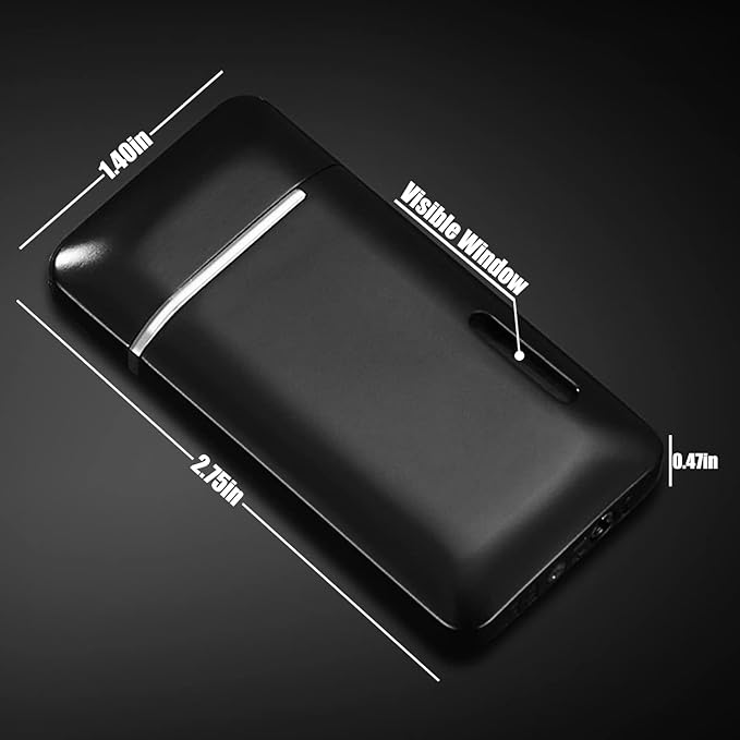 Double Jet Flame Butane Torch Lighter