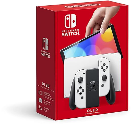 Nintendo Switch OLED Model w/ White Joy-Con