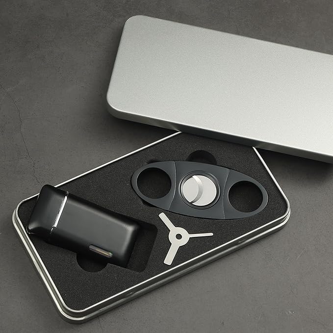 Double Jet Flame Butane Torch Lighter