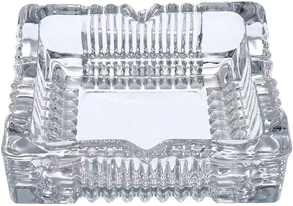 Glass Ashtray, Large Glass Ashtray