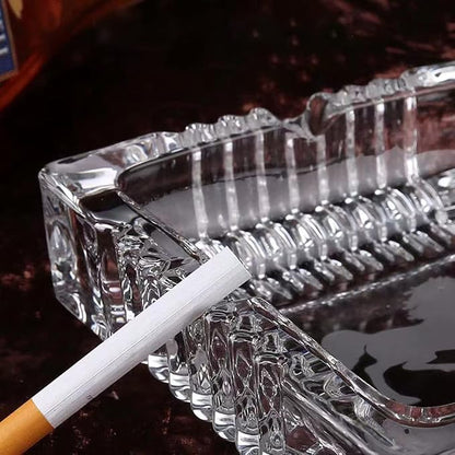 Glass Ashtray, Large Glass Ashtray