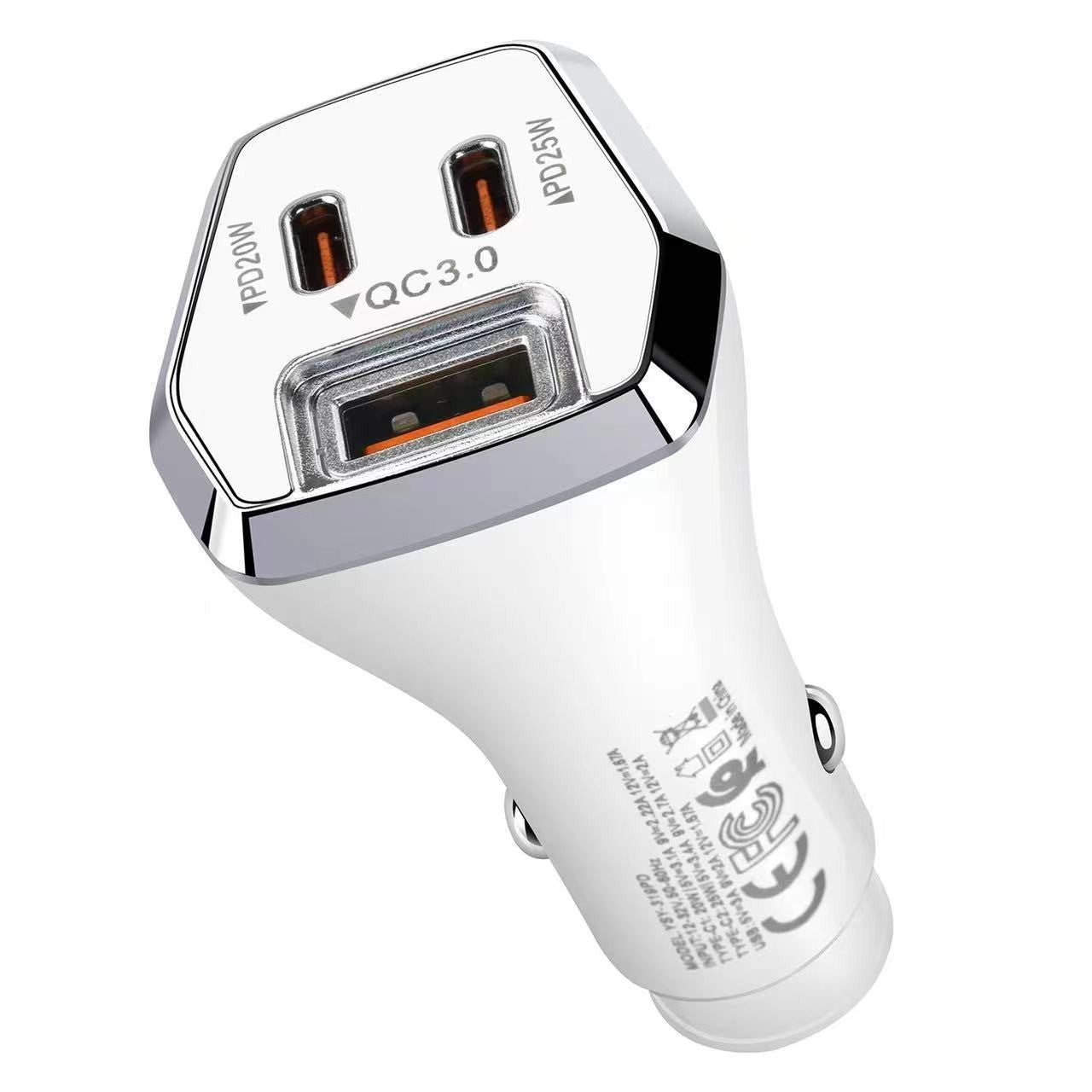 Fast charging automotive cigarette lighter socket