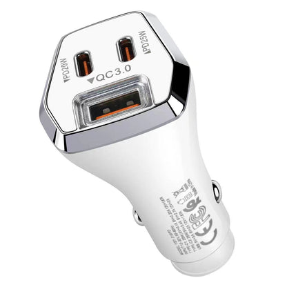 Fast charging automotive cigarette lighter socket